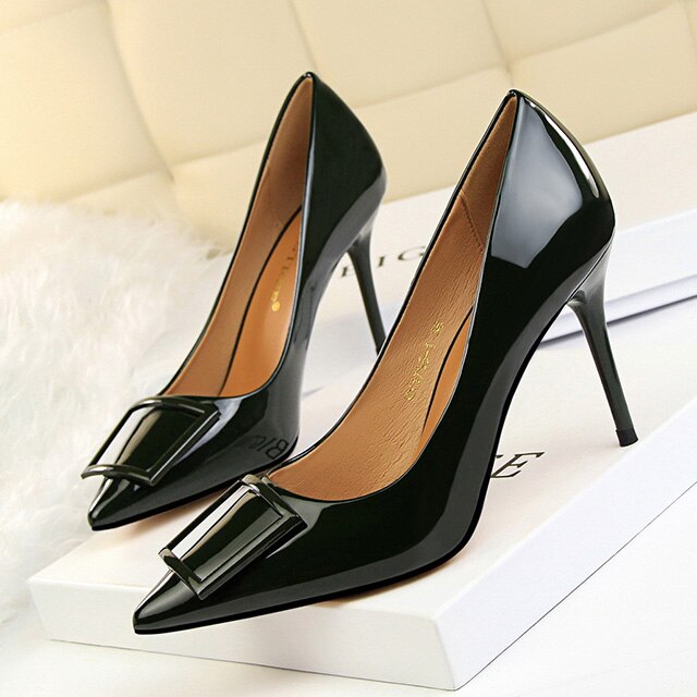 BigTree Snake Pumps Spring party shoes