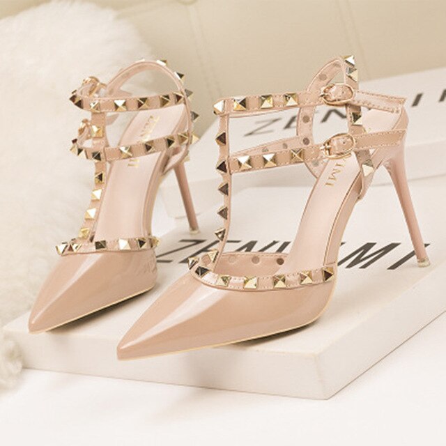 Sexy woman high heels sandals